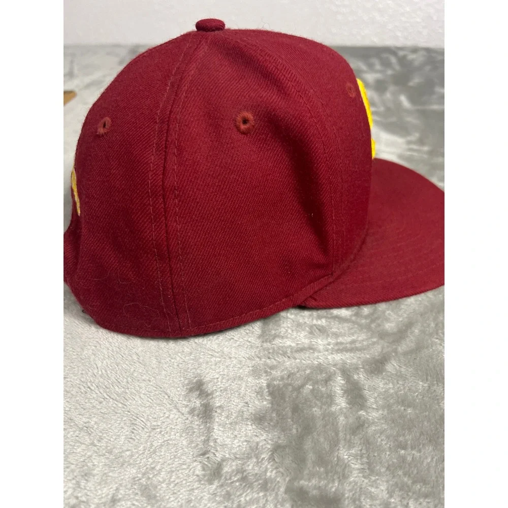 New Era‎ 9FIFTY USC Trojans Snapback Hat Cardinal Red Wool OSFM Cap